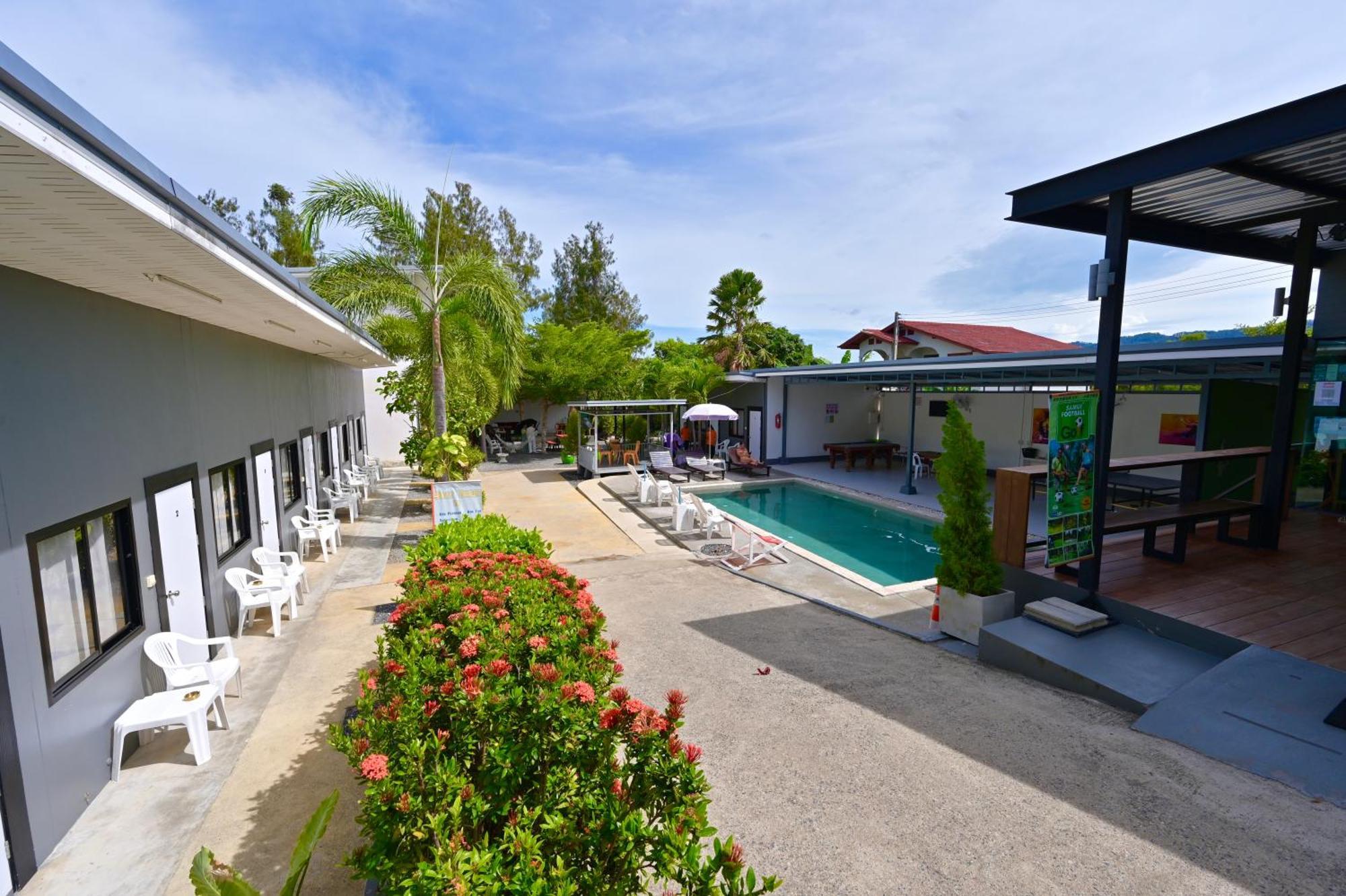 Samui Backpacker Hotel Strand Bang Rak Exterior foto